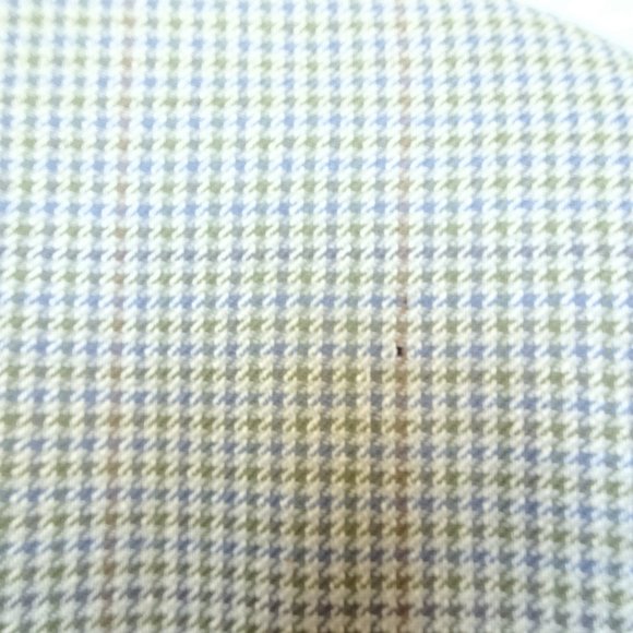 Abraham Moon Vintage Houndstooth Unionmade Silk & Wool Suit Jacket - Picture 9 of 14